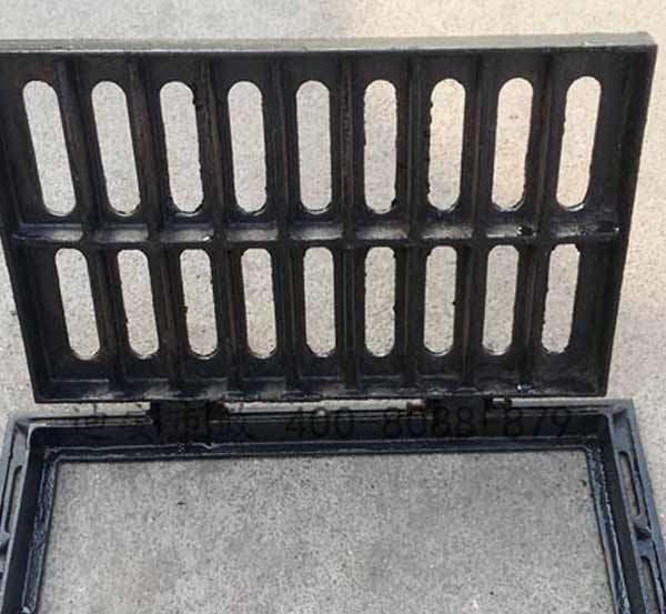 球墨铸铁篦子保证了行人的安全